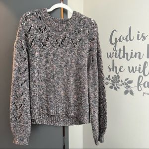 Madewell Bubble Sleeve Sweater